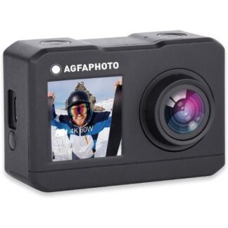 Cámara Digital Deportiva AgfaPhoto AC7000 4K/ 16MP/ Ángulo de visión 120º/ Gris