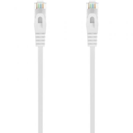 Cable de Red RJ45 AWG24 UTP Aisens A145-0596 Cat.6A/ LSZH/ 2m/ Blanco