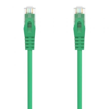 Cable de Red RJ45 AWG24 UTP Aisens A145-0577 Cat.6A/ LSZH/ 25cm/ Verde