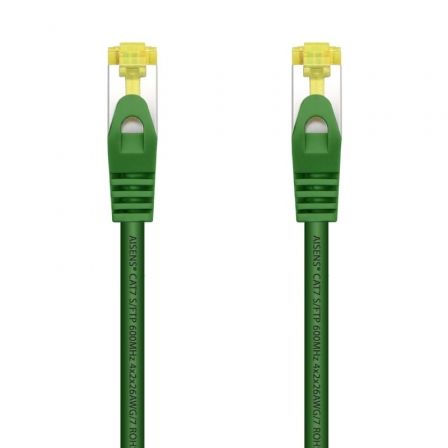 Cable de Red RJ45 SFTP Aisens A146-0483 Cat.7/ 2m/ Verde