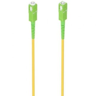 Cable de Fibra Óptica G657A2 3.0 9/125 SMF Aisens A152-0979/ LSZH/ 1m/ Amarillo