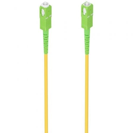 Cable de Fibra Óptica G657A2 3.0 9/125 SMF Aisens A152-0985/ LSZH/ 15m/ Amarillo
