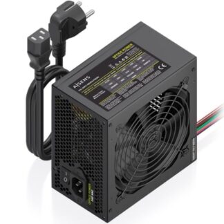 Fuente de Alimentación Aisens ASPC-500ATX-PSEBK/ 500W/ Ventilador 12cm