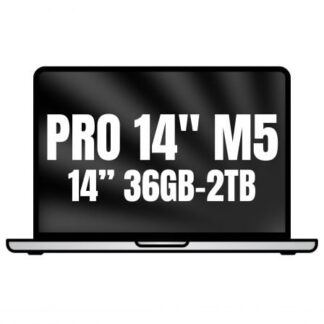 Apple Macbook Pro 14"/ M5 Max 36-Core CPU/ 36GB/ 2TB SSD/ 32-Core GPU/ Plata