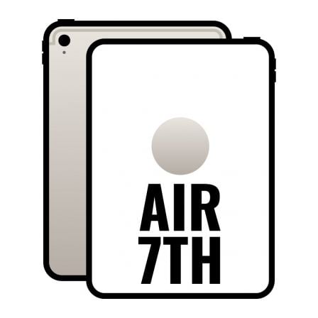 Apple iPad Air 13" 7th Wi-Fi Cell/ 5G/ M3/ 1TB/ Gris Espacial