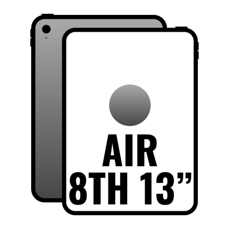 Apple iPad Air 13" 8th Wi-Fi Cell/ 5G/ M4/ 1TB/ Gris Espacial