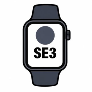 Apple Watch SE3/ GPS/ Cellular/ 40mm/ Caja de Aluminio Medianoche/ Correa Deportiva Azul Marino S/M