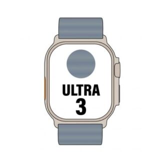 Apple Watch Ultra 3 GPS/ Cellular 49mm Caja de Titanio Natural/ Correa Ocean Azul Naútico