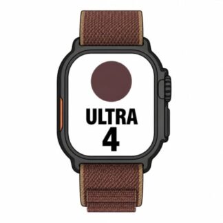 Apple Watch Ultra 4/ GPS/ 49mm/ Caja de Titanio Negro/ Correa Loop Alpine Burdeos M