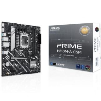 Placa Base Asus Prime H810M-A-CSM Socket 1851/ DDR5/ PCIe 4.0/ Micro ATX