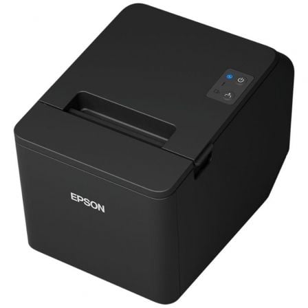 Impresora de Tickets Epson TM-T20IVEN/ Térmica/ Ancho papel 80mm/ USB-RS232-Ethernet/ Negra