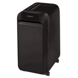 Destructora Fellowes LX221/ Microcorte de 2 x 12mm/ Negra