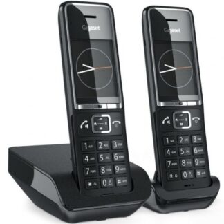Teléfono Inalámbrico Gigaset Comfort 550/ Pack DUO/ Negro