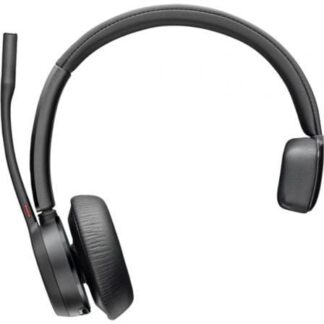 Auricular Inalámbrico Poly Voyager 4310 para Microsoft Teams + Adaptador BT700/ con Micrófono/ Bluetooth/ Negro