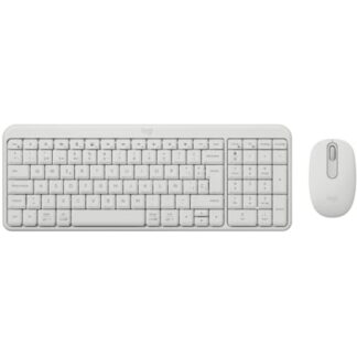 Teclado y Ratón Inalámbricos Logitech Wireless Combo MK250/ Blanco