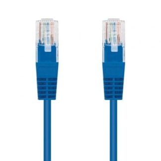Cable de Red RJ45 UTP Nanocable 10.20.103-BL Cat.5e/ 3m/ Azul