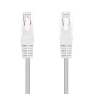 Cable de Red RJ45 UTP Nanocable 10.20.0105-W Cat.5e/ 5m/ Blanco