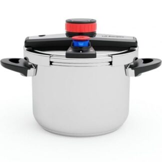 Olla a Presión Orbegozo HP 6200/ 6L/ Acero Inoxidable/ Apta para Inducción