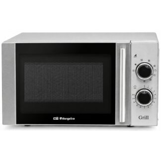 Microondas Orbegozo MIG 2082/ 700W/ Capacidad 20L/ Función Grill/ Gris