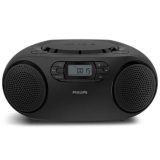 Radio CD Philips TAZ2000B/ 3W RMS/ con Cable/ con Pilas/ Negra