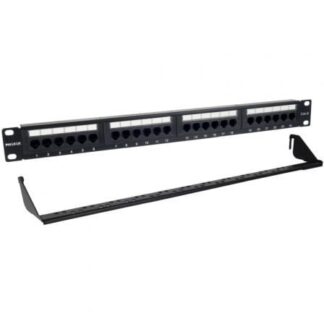Patch Panel Phasak PU 2424/ 24 Puertos/ Cat.6/ Altura 1U/ Gestión de Cables