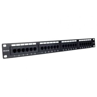Patch Panel Phasak PU 2971/ 24 Puertos/ Cat.6A/ Altura 1U
