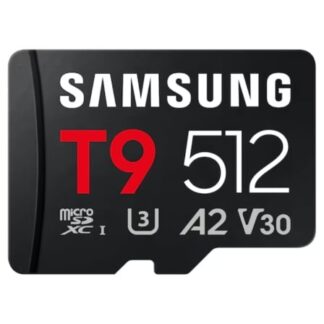 Tarjeta de Memoria Samsung P9 512GB microSD XC/ Clase 10/ 200MBs