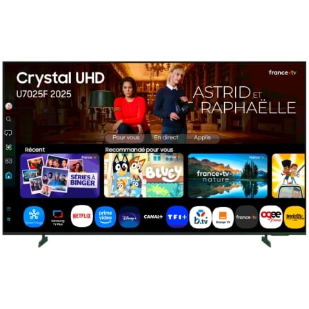 Televisor Samsung Crystal UHD U7025F TU50U7025FK 50"/ UltraHD 4K/ Smart TV/ WiFi