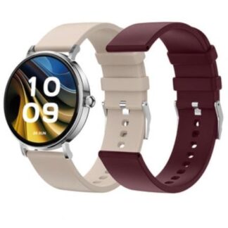 Smartwatch SPC Smartee Duo Velvet 9656B/ Notificaciones/ Frecuencia Cardíaca/ Blanco
