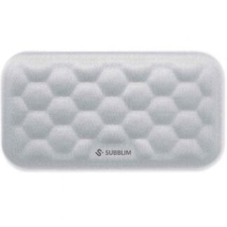 Reposamuñecas Subblim Ergo AirPadding/ Plateado