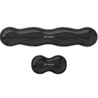 Pack de 2 Reposamuñecas Subblim Ergo Crystal Flex