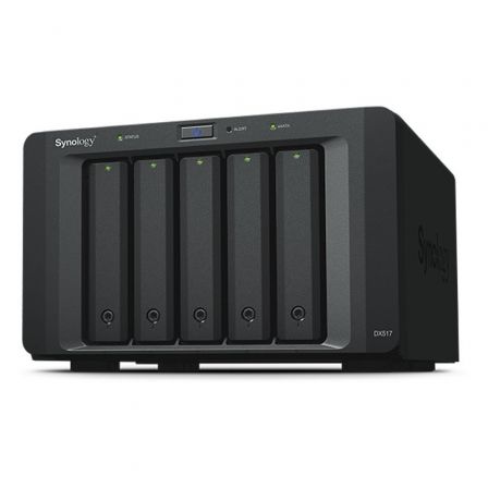 Unidad de Expansion Synology UNIT DX517/ 5 Bahías 3.5"- 2.5"/ Formato Torre