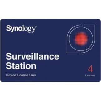 Licencia Física Synology Surveillance Device License Pack/ 4 Dispositivos