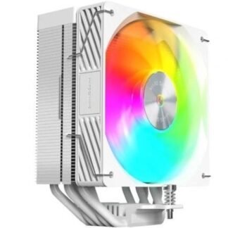 Ventilador con Disipador Mars Gaming MCPU-X5ARGB/ 12cm/ Blanco