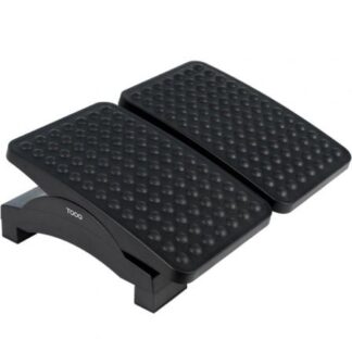 Reposapiés Ajustable/ Inclinable TooQ TQFR0604-B/ 430 x 320 x 105-130 mm