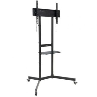Soporte de Suelo Inclinable con Ruedas TooQ KEFRÉN FS1150M-B para TV de 37-70"/ hasta 70kg