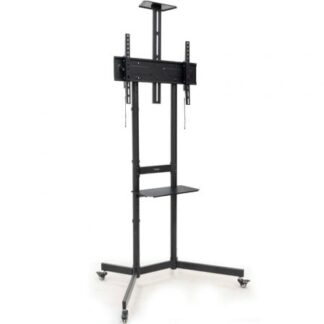 Soporte de Suelo Inclinable con Ruedas TooQ NEFERTITI FS1151M-B para TV de 37-70"/ hasta 70kg