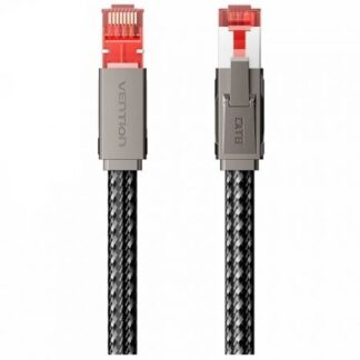 Cable de Red RJ45 SFTP Vention IKMHG Cat.8/ Gaming/ 1.5m/ Gris